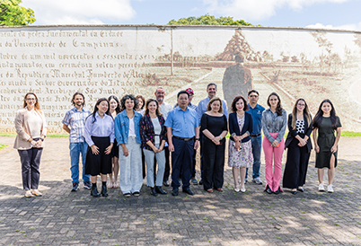 A comitiva da CAU veio à Unicamp para conhecer a Feagri para futuras parcerias