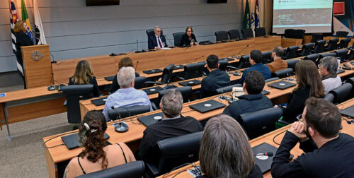 Foto cerimônia de entrega do prêmio Tese Destaque Unicamp