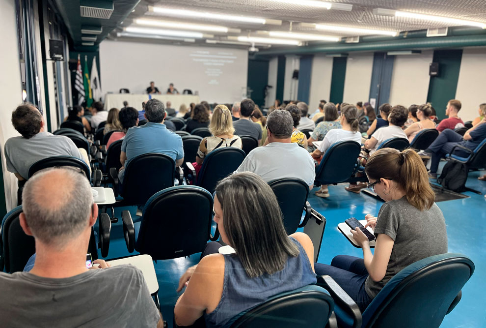 Público presente no evento