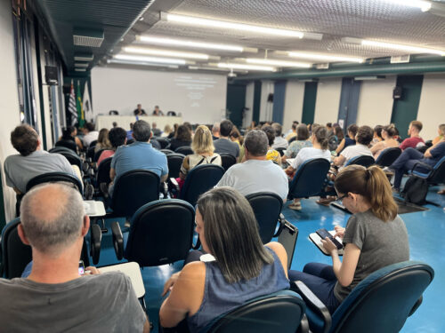 Público presente no evento