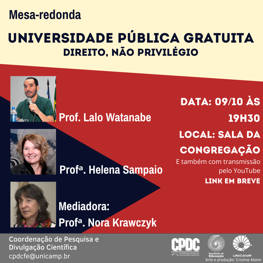 Folder do evento da FE