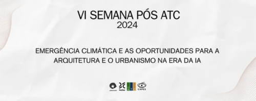 Banner da VI Semana Pós ATC 2024