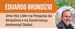 Banner do prêmio Tyler 2025 recebido pelo professor Eduardo Brondízio