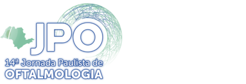 Banner de divulgação da 14º Jornada Paulista de Oftalmologia.