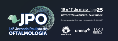 Banner da 14º Jornada Paulista de Oftalmologia