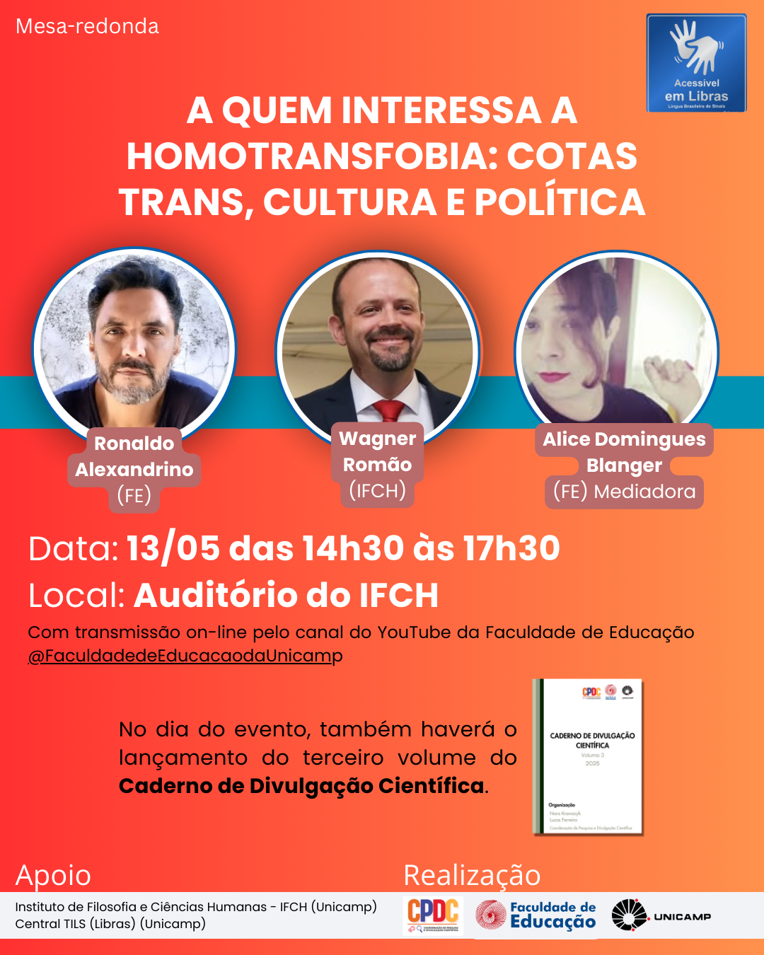 Banner da mesa-redonda
