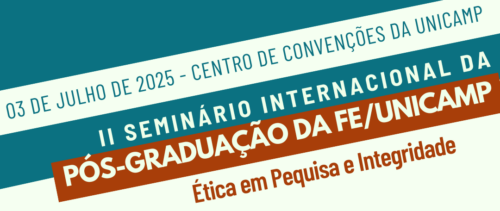 Banner II Seminário Internacional da Pós-Graduação da Faculdade de Educação - UNICAMP
