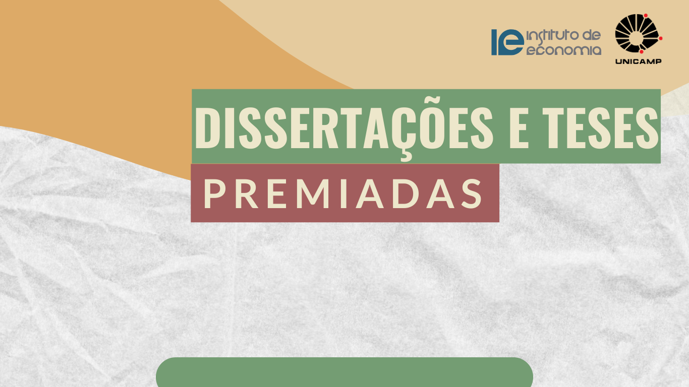 Banner das dissertações e teses premiadas do instituto de economia